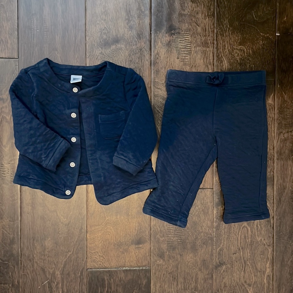 6-12m Janie and Jack track suit